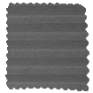 Double Thermal DuoLight Cordless Anthracite Pleated Blind sample image