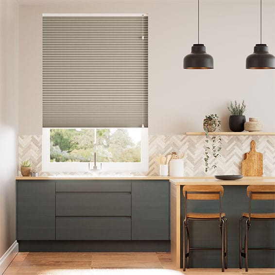 Thermal DuoShade Basket Weave Pleated Blind