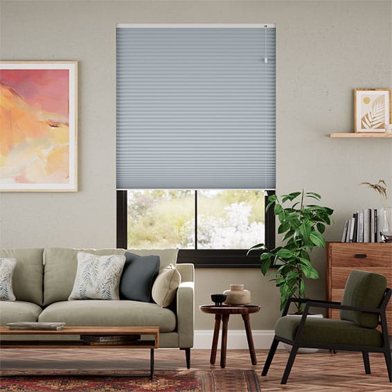 Thermal DuoShade Little Boy Blue Pleated Blind