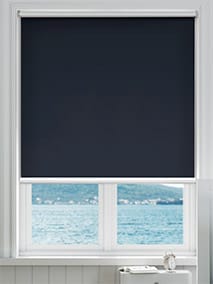 Electric Eclipse Navy Roller Blind thumbnail image