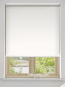 Electric Eclipse White Roller Blind thumbnail image