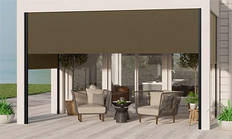 Electric Shade IT Sunstone Outdoor Patio Blind thumbnail image