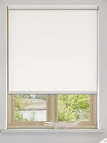 Express Twist2Fit Blackout Vanilla Easy Fit Roller Blind thumbnail image
