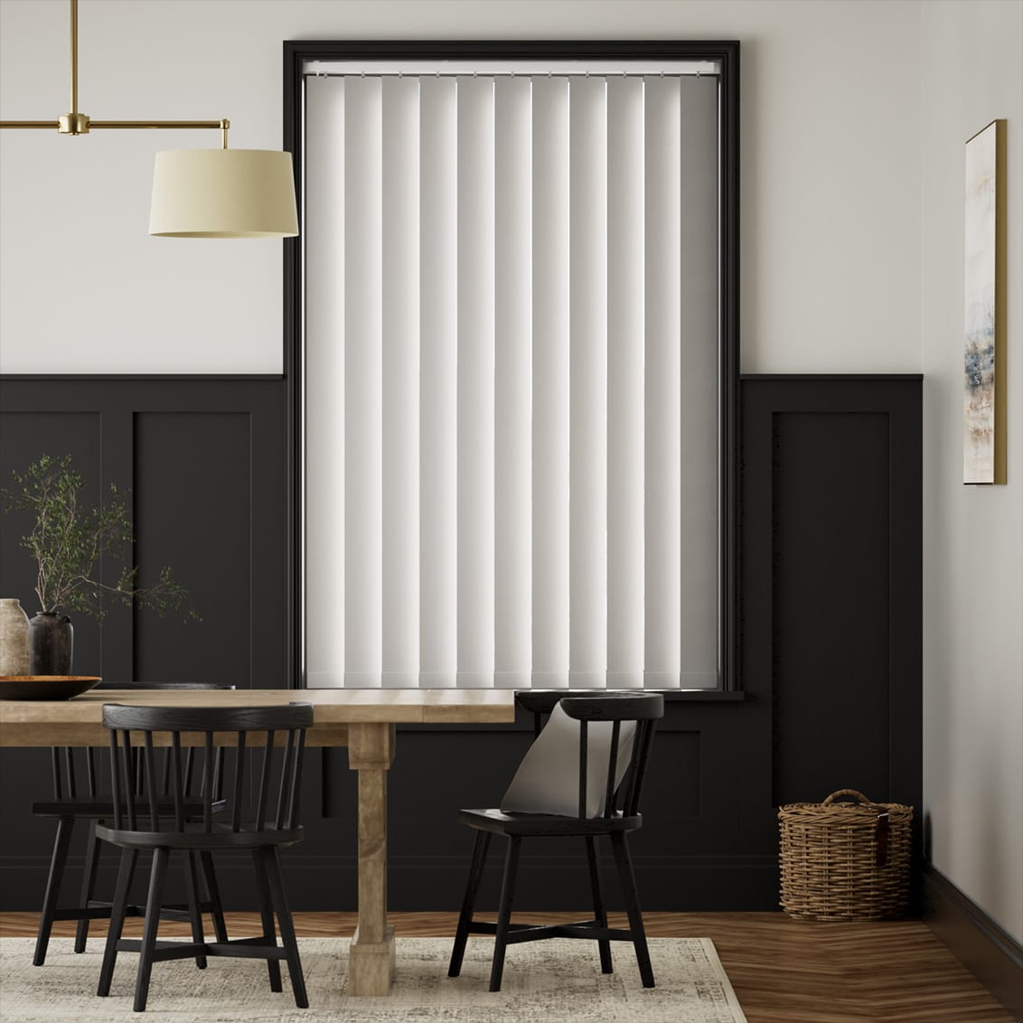 Galaxy Blackout Accord Vertical Blind