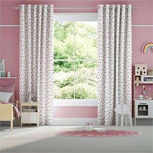 Ladybirds Red Curtains thumbnail image