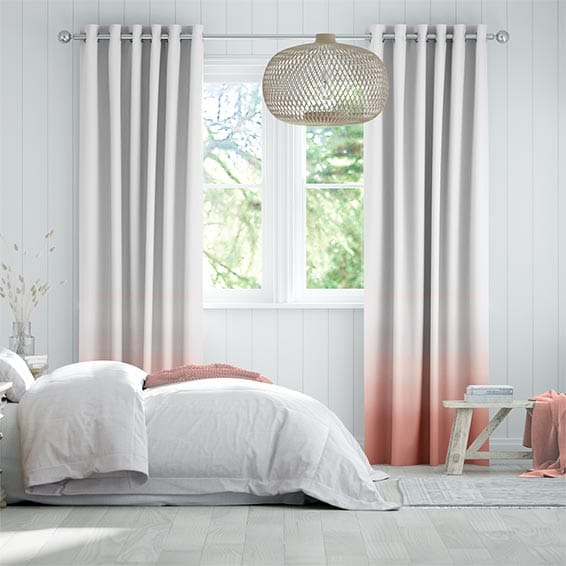 Ombre Blush Curtains