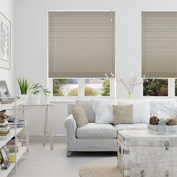 Thermal HoneyShade Earth Pleated Blind