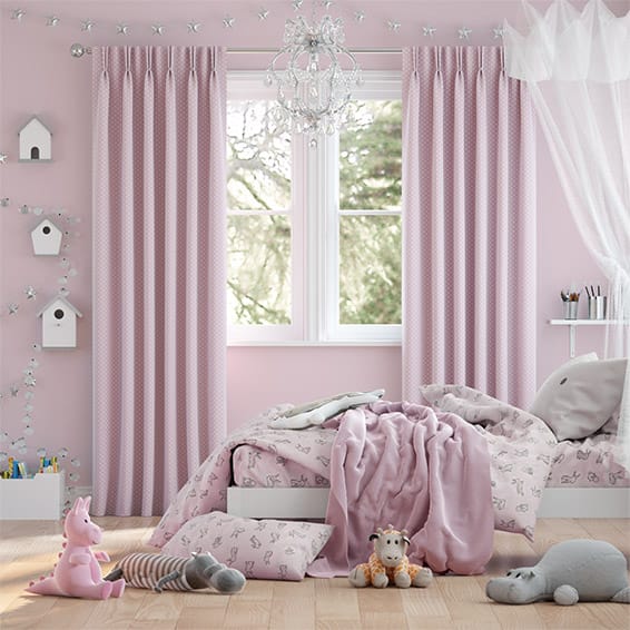 Party Polka Candy Floss Curtains