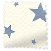 Starry Skies Stormy Blue Roman Blind swatch image