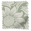 William Morris Sunflower Soft Green Curtains swatch image