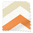 Vector Border Tangerine Curtains swatch image